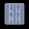 Multipurpose Nail Art Silicone Mould for 3D Designs Butterfly Flower Moon Patterns Portable for Acrylic Craft Supplies