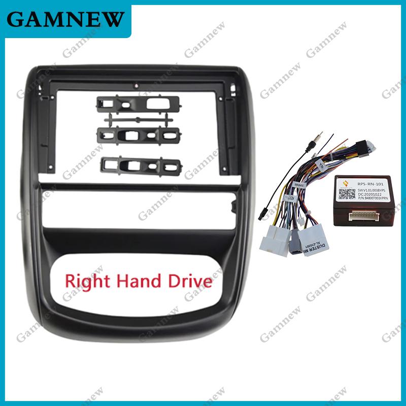9 Inch Car Frame Fascia Adapter Canbus Box Android Radio Dash Fitting Panel Kit For Renault Duster 2010-2015 Nissan Terrano