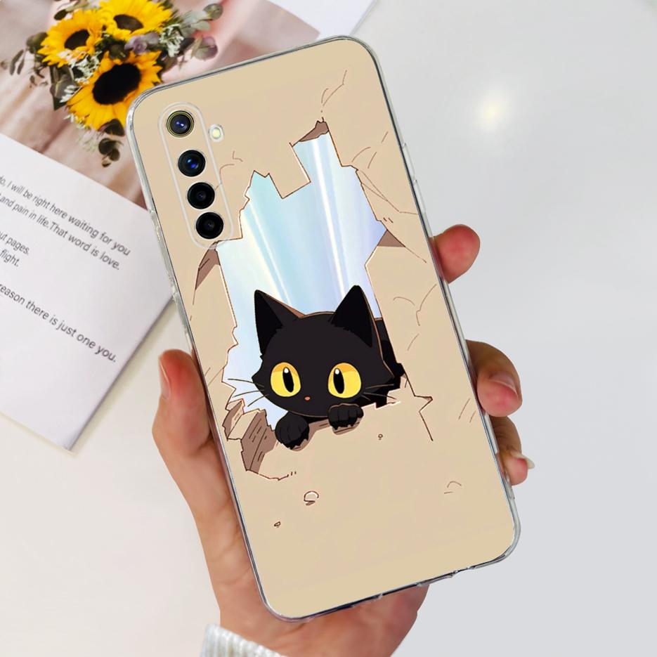 For Realme 6 Pro Case Realme 6i 6S Luxury Popular Painted Back Cover Soft Silicone Phone Case For Realme 6S 6i Realme6 Pro Shell