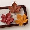 Sophisticated Maple Leaf Hair Clip Luxurious Leather Hairclip Antiskid Hairpin Natural Styles Hair Accessory