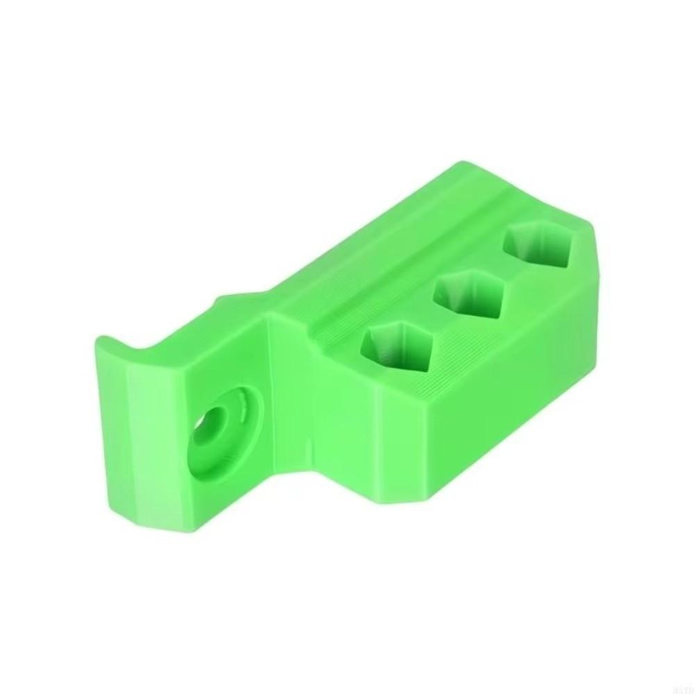 Belt Clip Tool Accessory Storage 1/4 Inch Bits Screw Hole Mounted Holder  Workshop Use