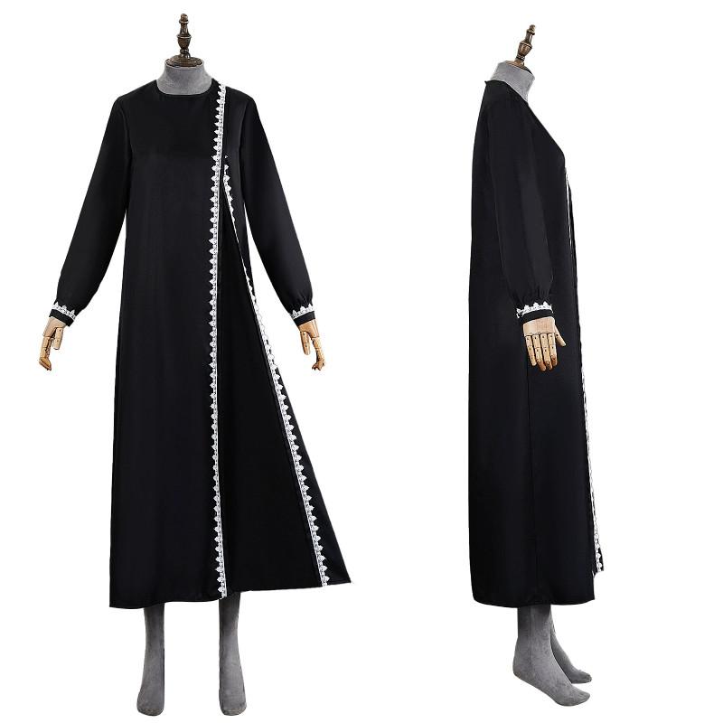 Middle Ages Muslim Long Sleeve Dress Cosplay Costume Halloween Party Performance