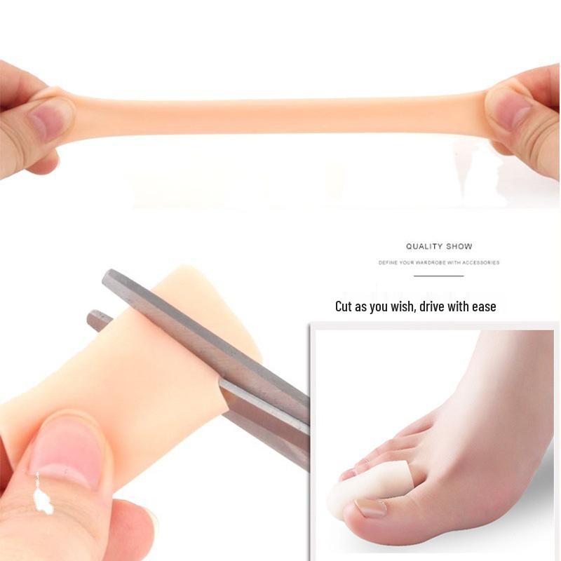 Silicone Breathable Toe Protector for Big & Small Toes, Sweatproof & Anti-Chafe Blister Corn Guard