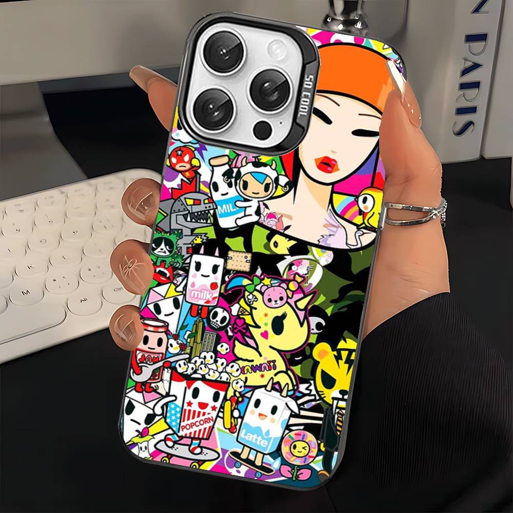 

Japan T-Tokidokis Phone Case for iPhone 17 16 Plus Pro Max 15 14 13 12 11 Matte Colorful Covers iPhone 11 pro
