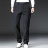 Fengxun Men's Plush Lined Straight Leg Winter Pants