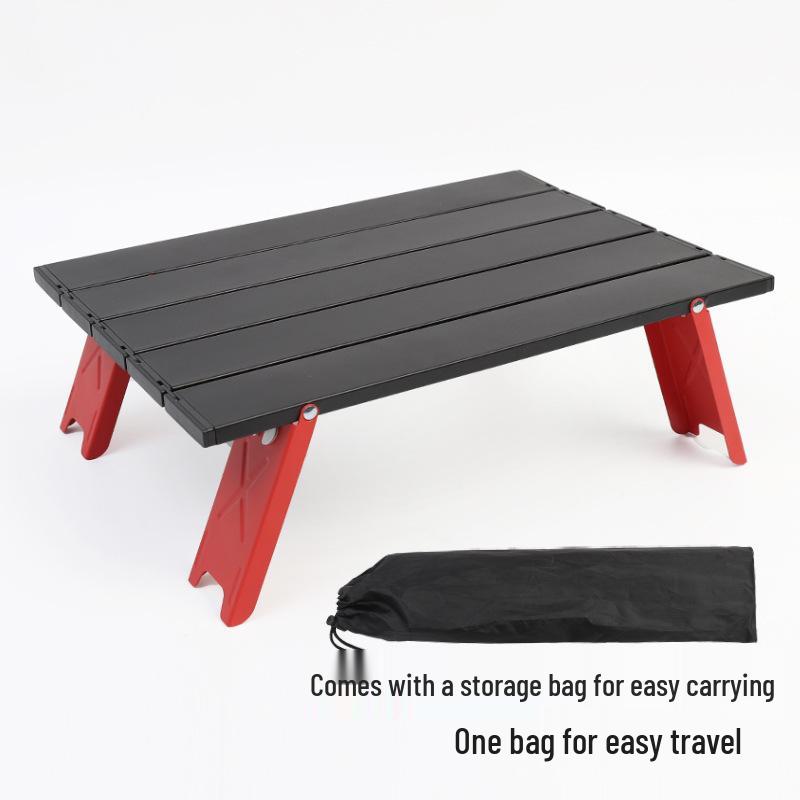 Ultraleichtes tragbares Mini-Aluminium-Klapp-Campingtisch