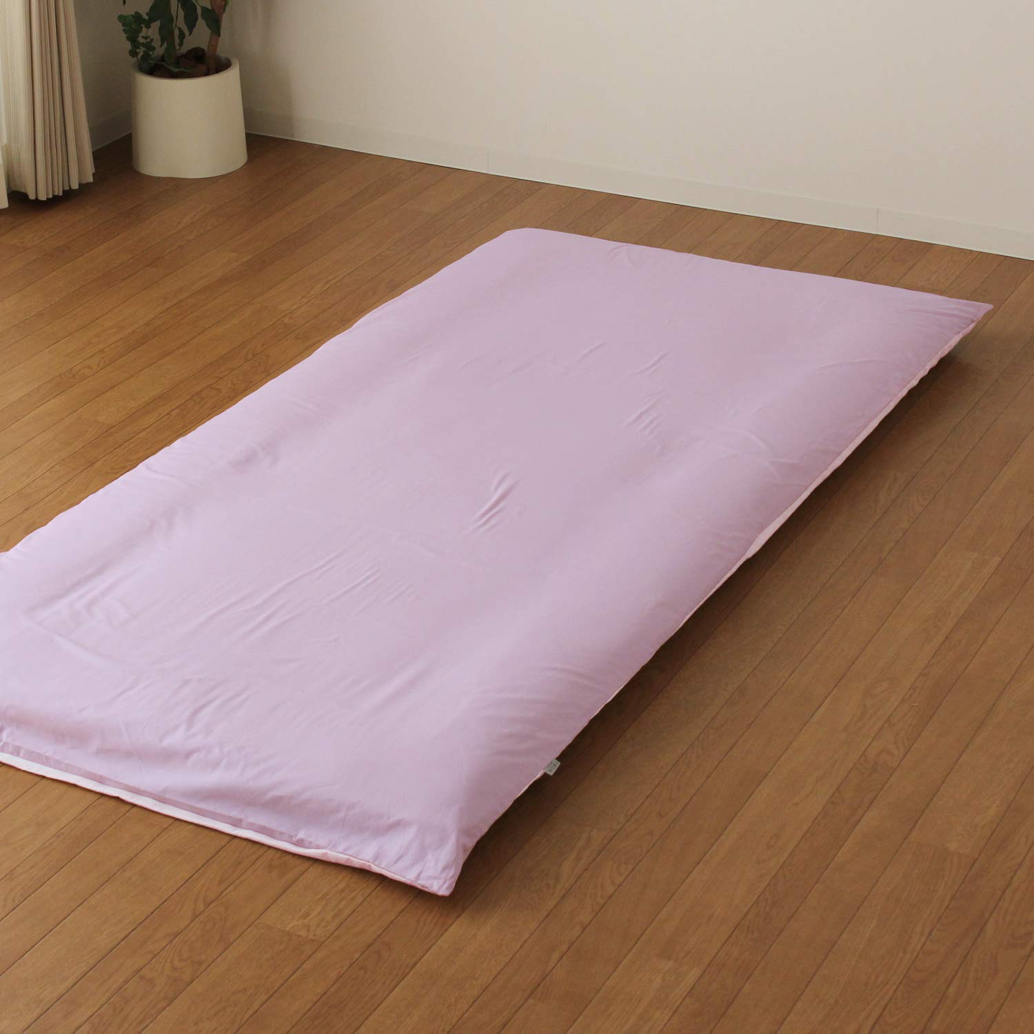 

Merry Night ОТ Lavender Futon Односпальный 105 x 215 Двуспальный Двуспальный Легкое вкладывание и Сделано из Шелкового Фиброина Мягкий и Элегантный Полный Чехол, Длинный, Прибл.. см,