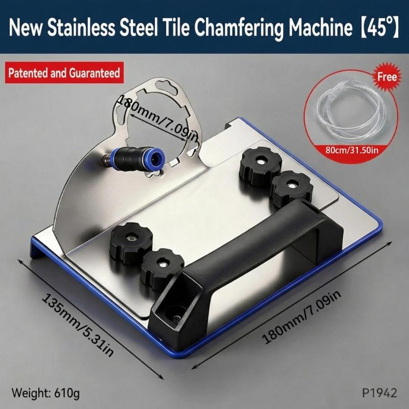 Professional Tile Cutter Attachments For 100-Type Angle Grinders Metal Construction Adjustable Guide