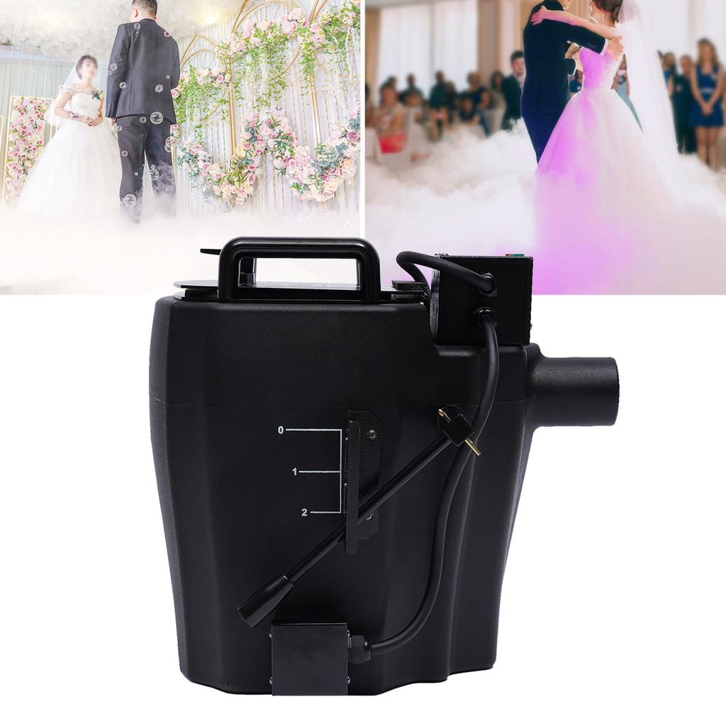 3500W DJ Stage Effect Dry Ice Machine Wedding Party Low Smoke Machine Portable Performance Event Smoke Machine