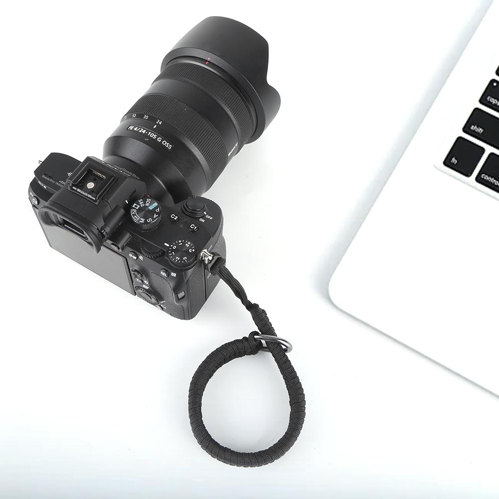 Handmade Woven Camera Hand Strap Adjustable Camera Strap with Safer Connector Hand Strap for Canon Nikon Sony Fuji Leica Olympus