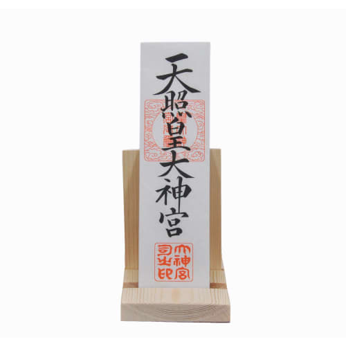 Shizuka-JP Ofuda-stand: A compact stand for enshrining talismans from shrines and temples in your room. A stand for worshiping the gods (Type 1)