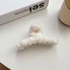 Fluffy Plush Faux Fur Big Crab Hair Claw Clips Women Girls Winter Ponytail Holder Hair Barrettes Clamps Hair Accessories Cheap