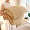 A-Class Lambswool Blanket: Solid Color, Thickened, Autumn/Winter Sofa & Nap Cover