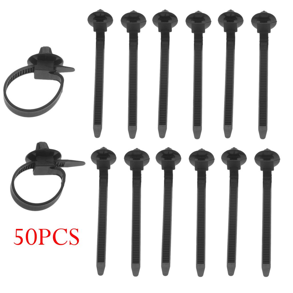 Easy To Use Design Cable Strap Clip Car Wire Tie Nylon Cable Tie