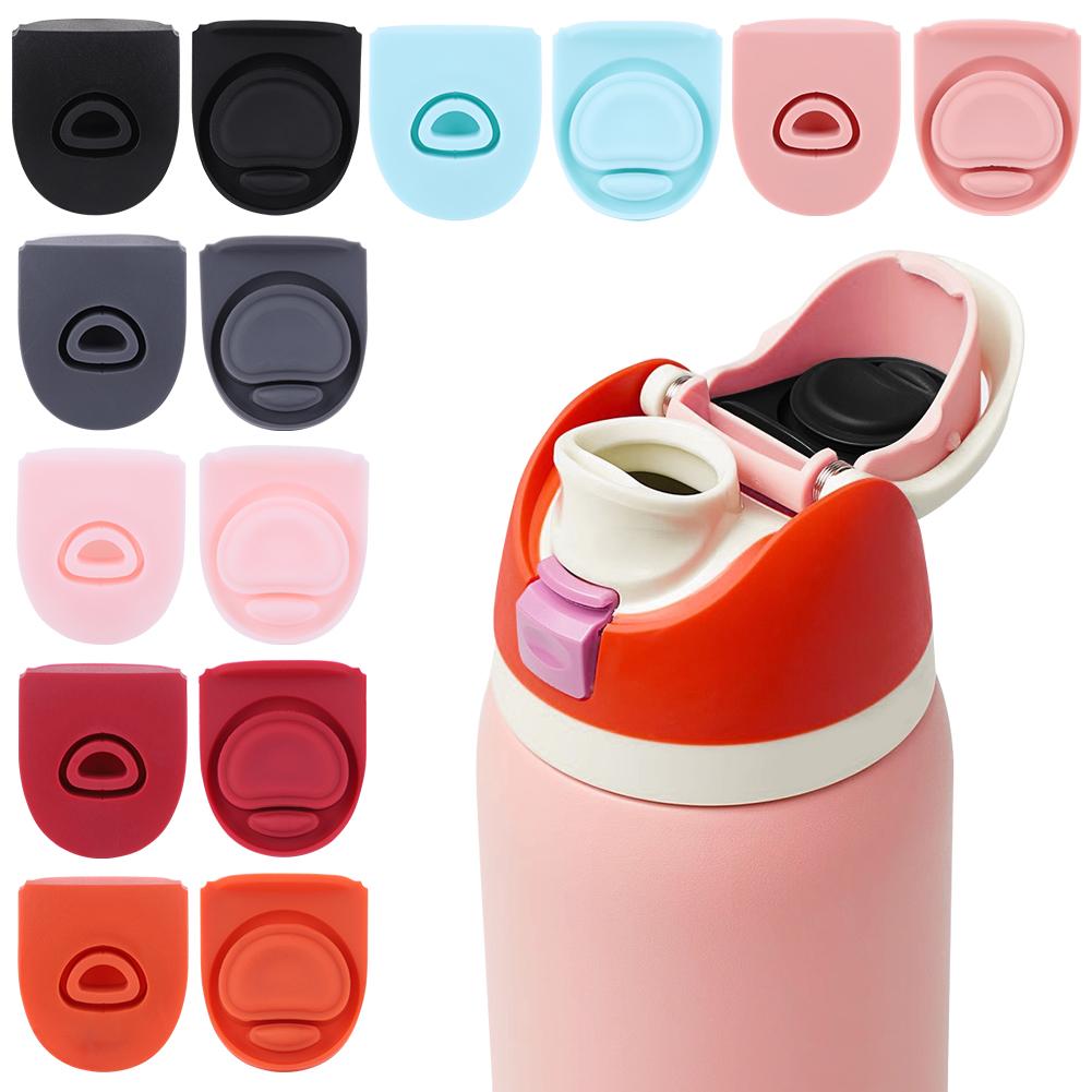 2Pcs Replacement Stopper Leak Proof Water Bottle Top Lid Parts Cap Mouth Plug Gasket for Owala FreeSip 19/24/32/40oz Accessories
