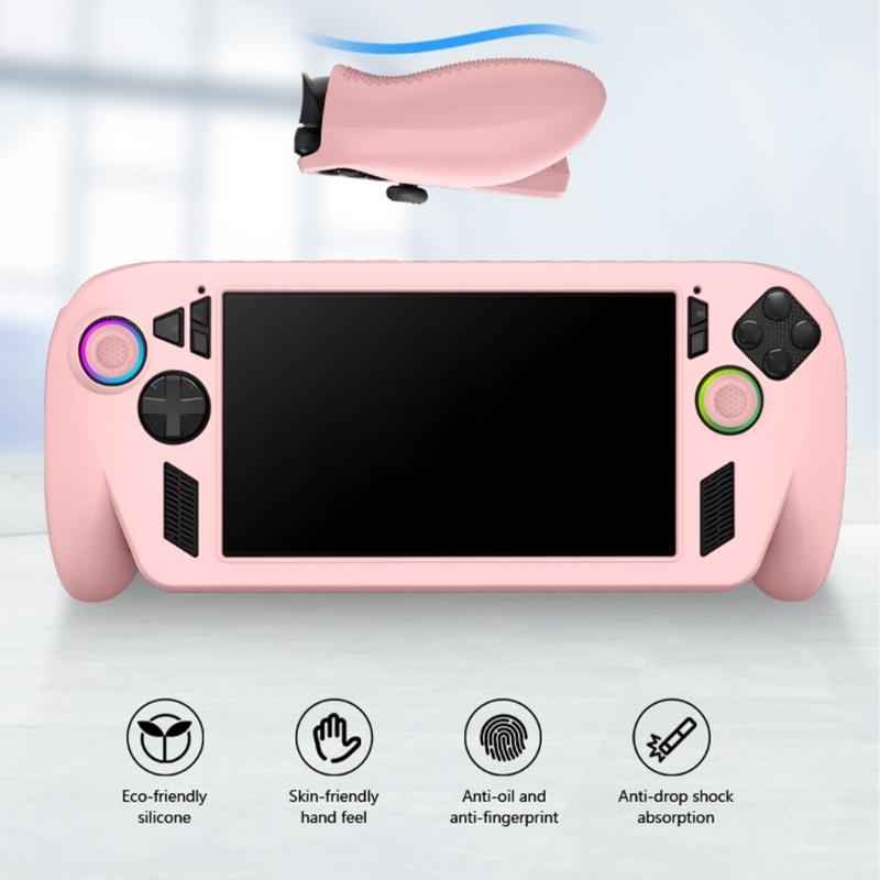 Protector Cover for ROG X Full Coverage Protective Case Scratchproof Game Console Silicone Skin Gamepad Sleeve