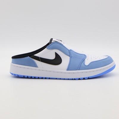 FJ1214-400 Nike Air Jordan 1 Mule Golf University Blue Weiß Schwarz (Herren)