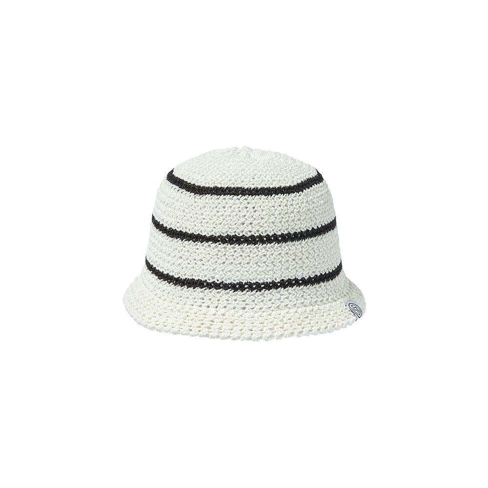 OUTDOOR PRODUCTS Striped Bucket Hat (Ivory)