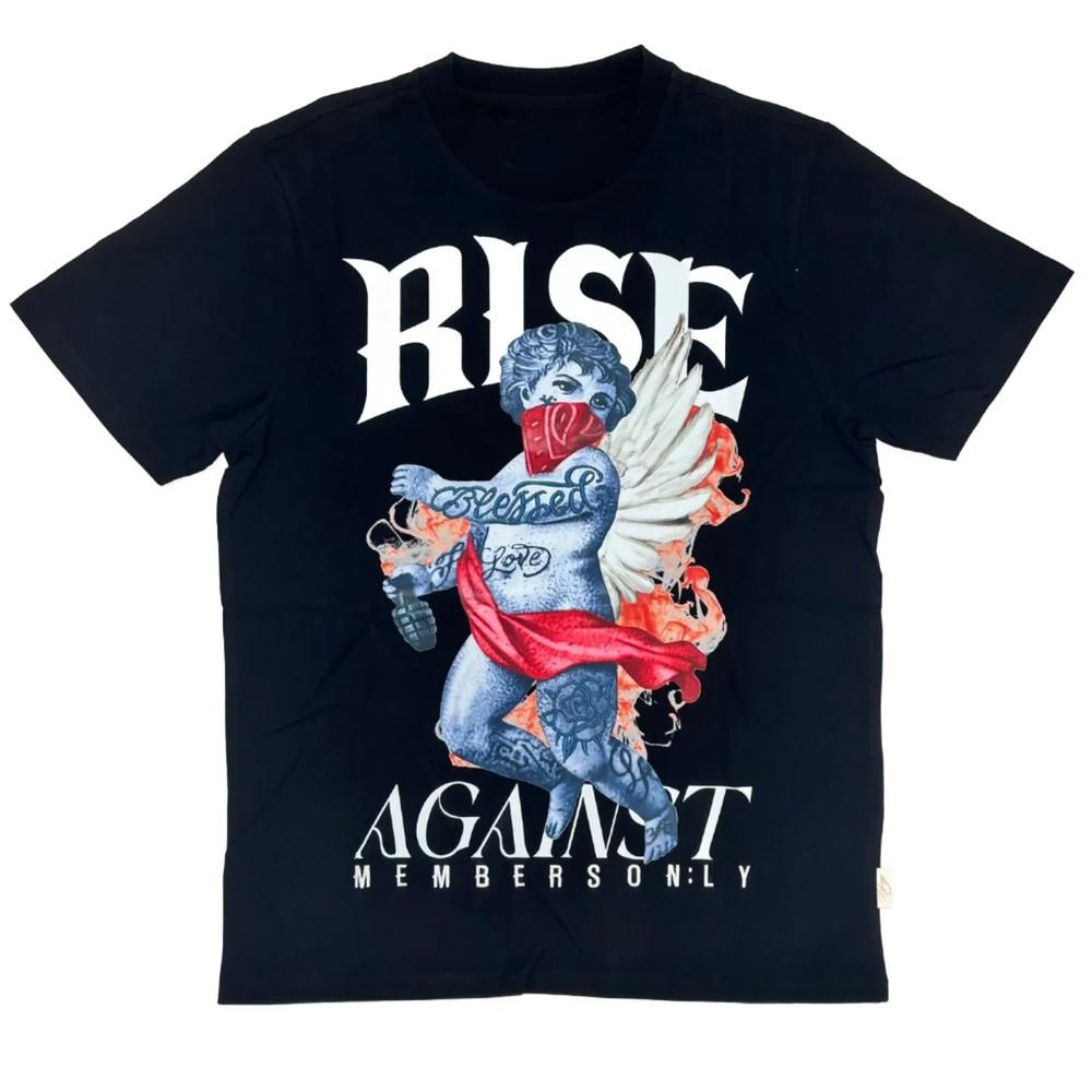

Rise Against Band BLACK Color Size S To 4XL TShirt QT1681 Unisex T-Shirt XXL