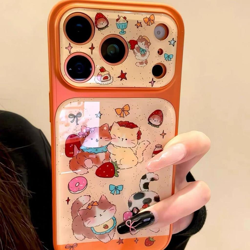 Korean INS Resin Ink Graffiti Hakimi Illustration iPhone 17 Pro Max Case