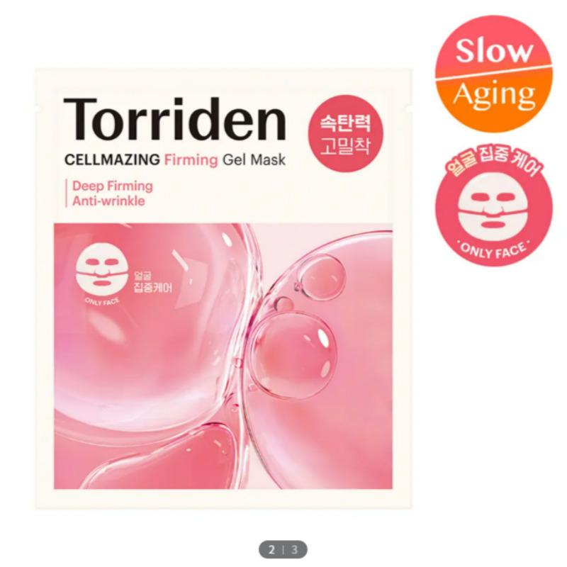

Torriden Cellmazing Low Molecular Collagen Firming Gel Mask (Intensive Face Care) 1 Sheet