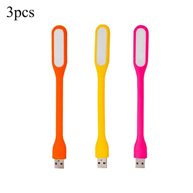 1-6pcs Portable USB 5V LED Reading Lamp Mini Book Light with USB For Power Bank/computer Led Lamp Protect Eyesight LED Laptop