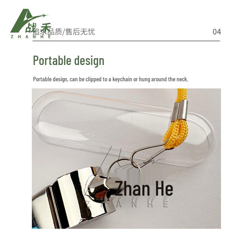 Professional Stainless Steel Sports Whistle Set