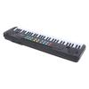 Teclado Eletrônico de 61 Teclas Piano Portátil 200 Timbres 200 Ritmos com Microfone Metrônomo Modo de Ensino para Iniciantes Casa