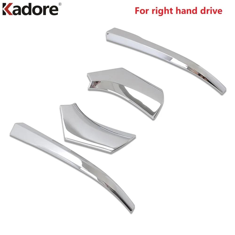 For Toyota RAV4 RAV 4      2024 Chrome Side Door Rearview Mirror Cover Trim Molding Strip Car Accessories