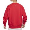 Nike FW23 Rok Smoka Seria CNY Logo Polarowa Bluza Crewneck Dziecięce Topy University-Red FZ6374-657
