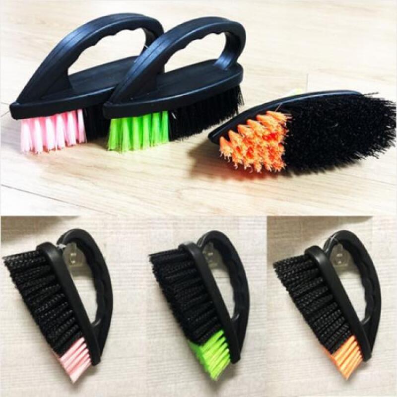 1 multi-purpose handle bathroom cleaning brush (random color)