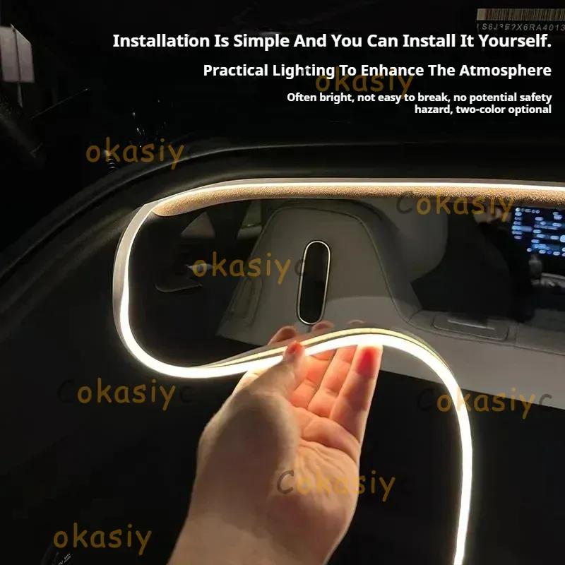Rear Trunk LED Light Bar Strips Trunk Interior Decorative Lamp Strip Fit For Lexus RX Auto Interior Accessory Atmosphere