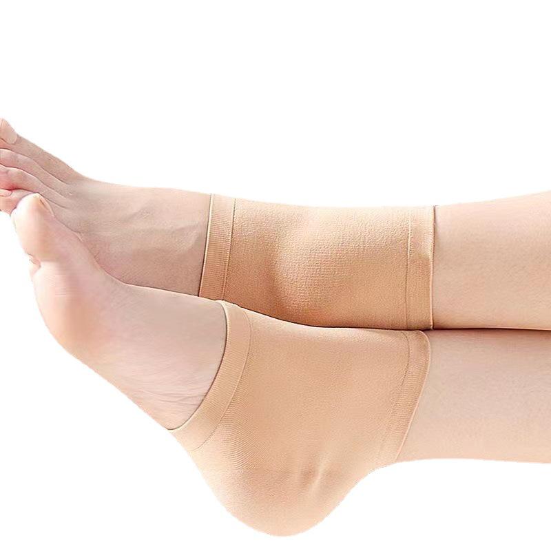 Unisex Silicone Heel Moisturizing Socks for Foot Protection