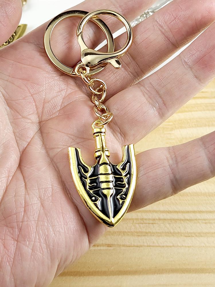 Golden Wind Stand Arrow Keychain - JOJO's Bizarre Adventure Backpack Charm