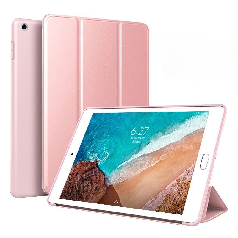 Tri-fold stand Cover For Xiaomi mipad 5 11 inch mipad 5 pro 11 inch Mipad 4 plus 10.1 inch PU Tablet Cover Smart Leather