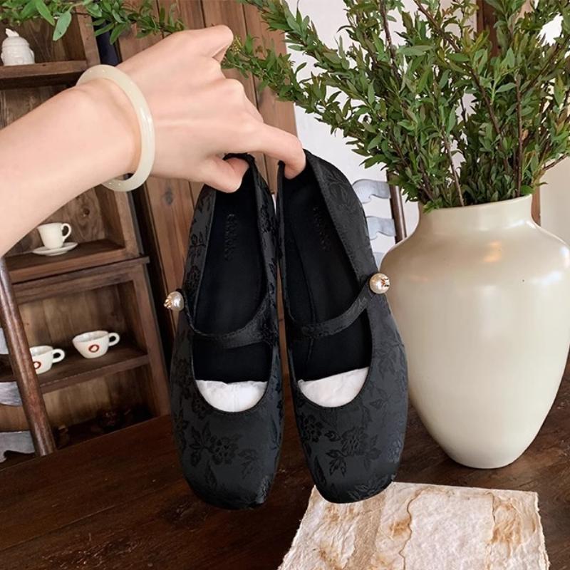 

Новые элегантные туфли Мэри Джейн на низком каблуке для женщин 2024 года, модные женские туфли с квадратным носком, удобные туфли на толстом каблуке для свадебной вечеринки 35 чёрный