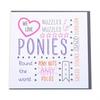 Gubblecote Pony Craft Greetings Card