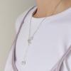 Tatiana (925 Silver) Planet Drop Necklace NZ2110