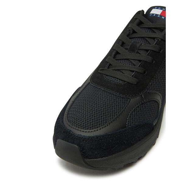 Мужские кроссовки Tommy Jeans Tjm technical runner ess em0em01537 чёрные