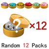 Glitter Dumpling Squishies with Box Sensory Squeeze Soft Pinch Stress Relief Ball Gift