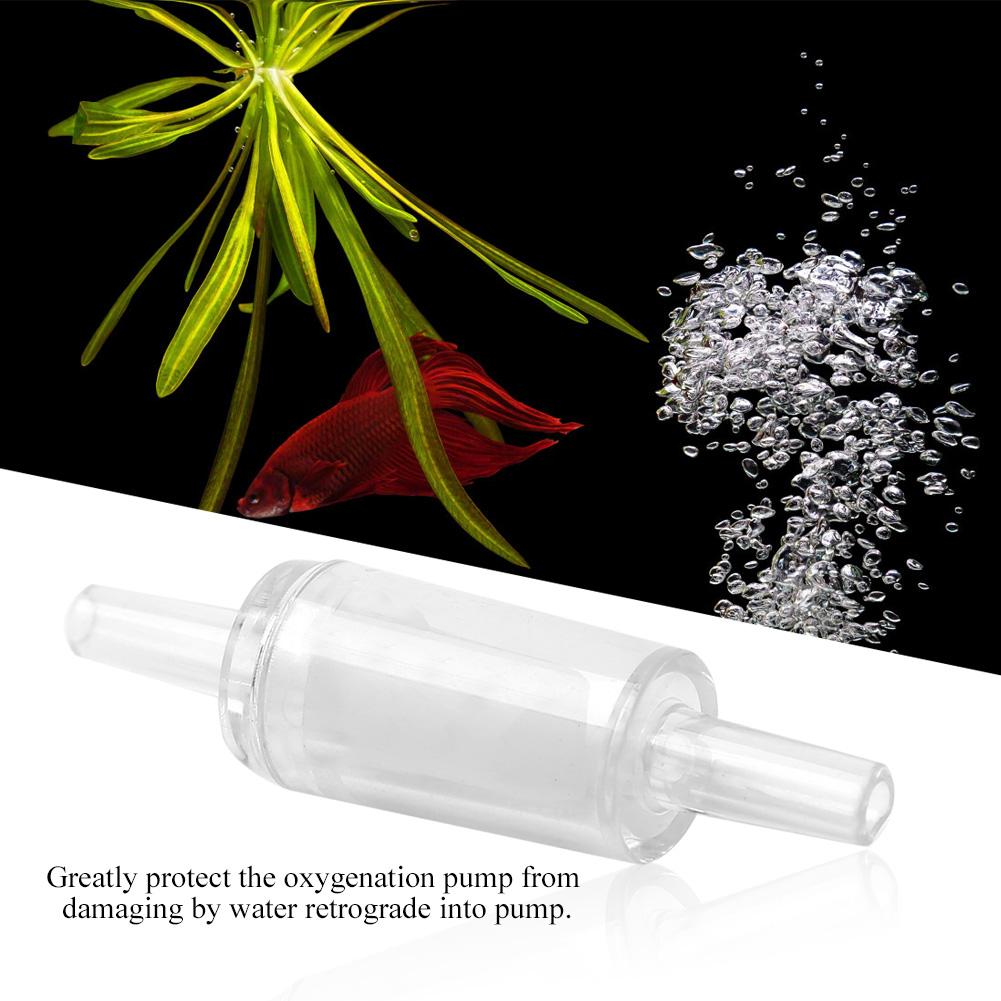 10Pcs One Way NOn Return Check Valve Aquarium Fish Tank Oxygen Air Pump Check Valve