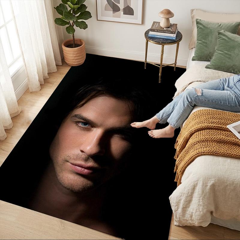 Dark Portrait Living Room Nonslip Area Rug Soft Carpet For Bedroom Game Playroom Sofa Office Home Decor Doormat Christmas Gift C9301578
