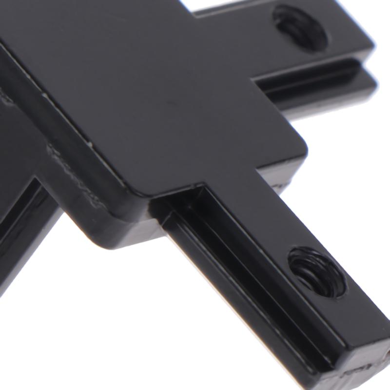 90 Degree T-Slot Corner Bracket 4Pcs Aluminum Interior Profile Connector with Screws for Woodworking Furniture Fixing