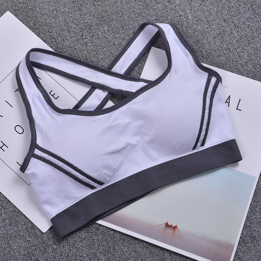 Fashion Sports Bras With Removable Pads Push Up Fitness Workout Yoga Bra For Women