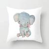 Cute Cartoon Panda Print Pattern Cushion Cover Pillow Cover Living Room Sofa Decoration Home