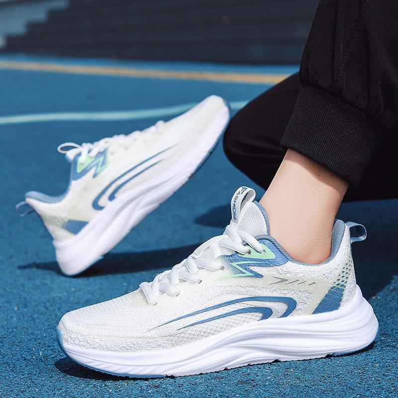 New women's foot vibration massage shoes Electric pulse summer magnetic therapy sports shoes Couples magnetic vibration running shoes Men