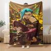 1pc Blanket - League of Legends Jinx  Print Design,Lightweight Blanket for Sofa,Bed- Soft &Warm,Gift for All Seasons
