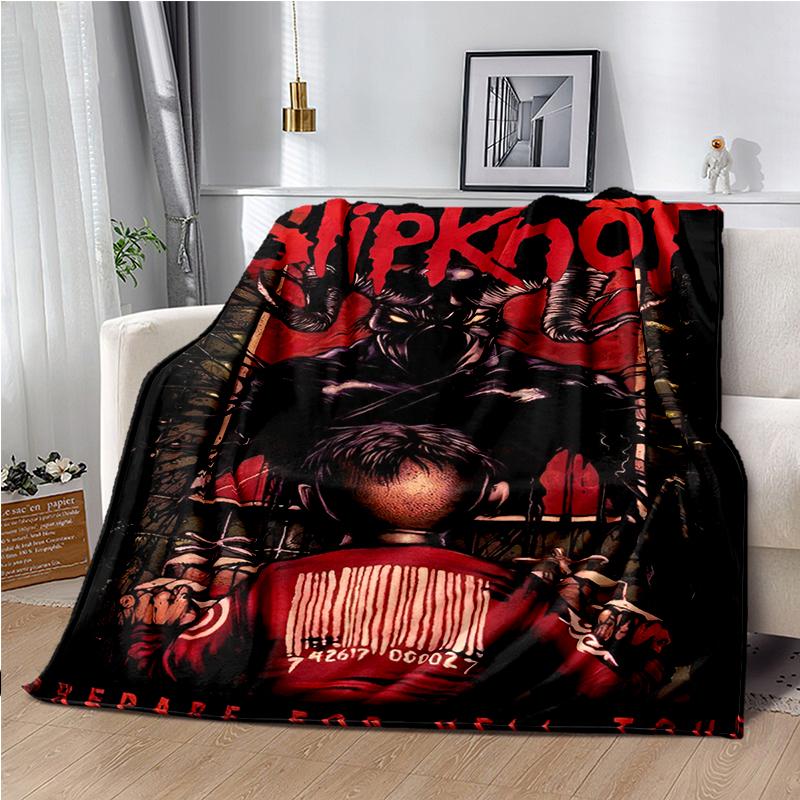 Coperta con Motivo Heavy Metal per Bambini Divano Letto Casa Viaggio Picnic Escursionismo Coperta Super Morbida in Flanella Regalo di Compleanno