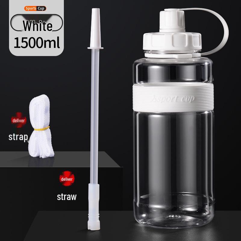 Odporna na wysokie temperatury butelka sportowa o dużej pojemności z niestandardowym logo - Plastikowy kubek fitness odporny na upadki