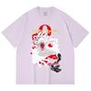 230 Gsm 100% Cotton Jujutsu Kaisen V64 Rika Print Unisex Heavy Cotton T Shirt